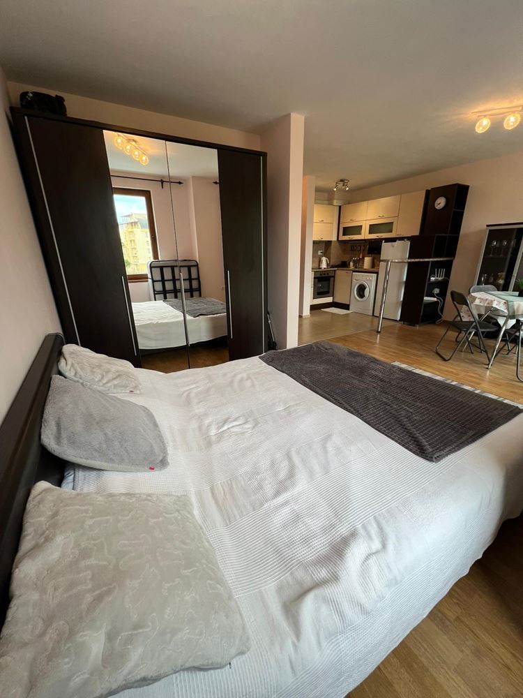 Spacious Studio with Pool View in Sunny Beach – Fully Furnished