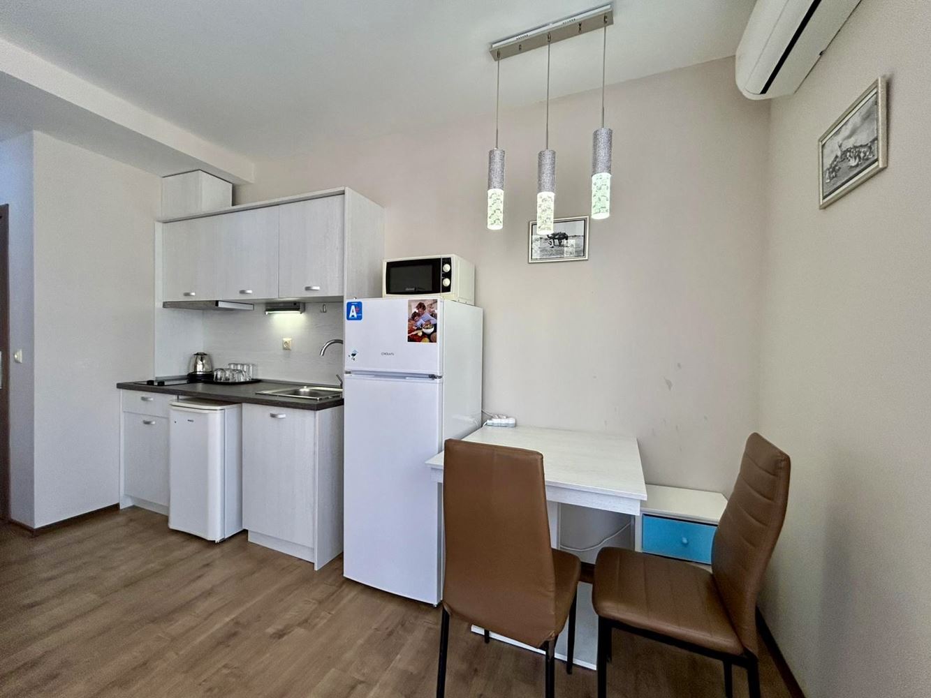 Cozy one-bedroom apartment with pool and green area view in a great complex in Sunny Beach