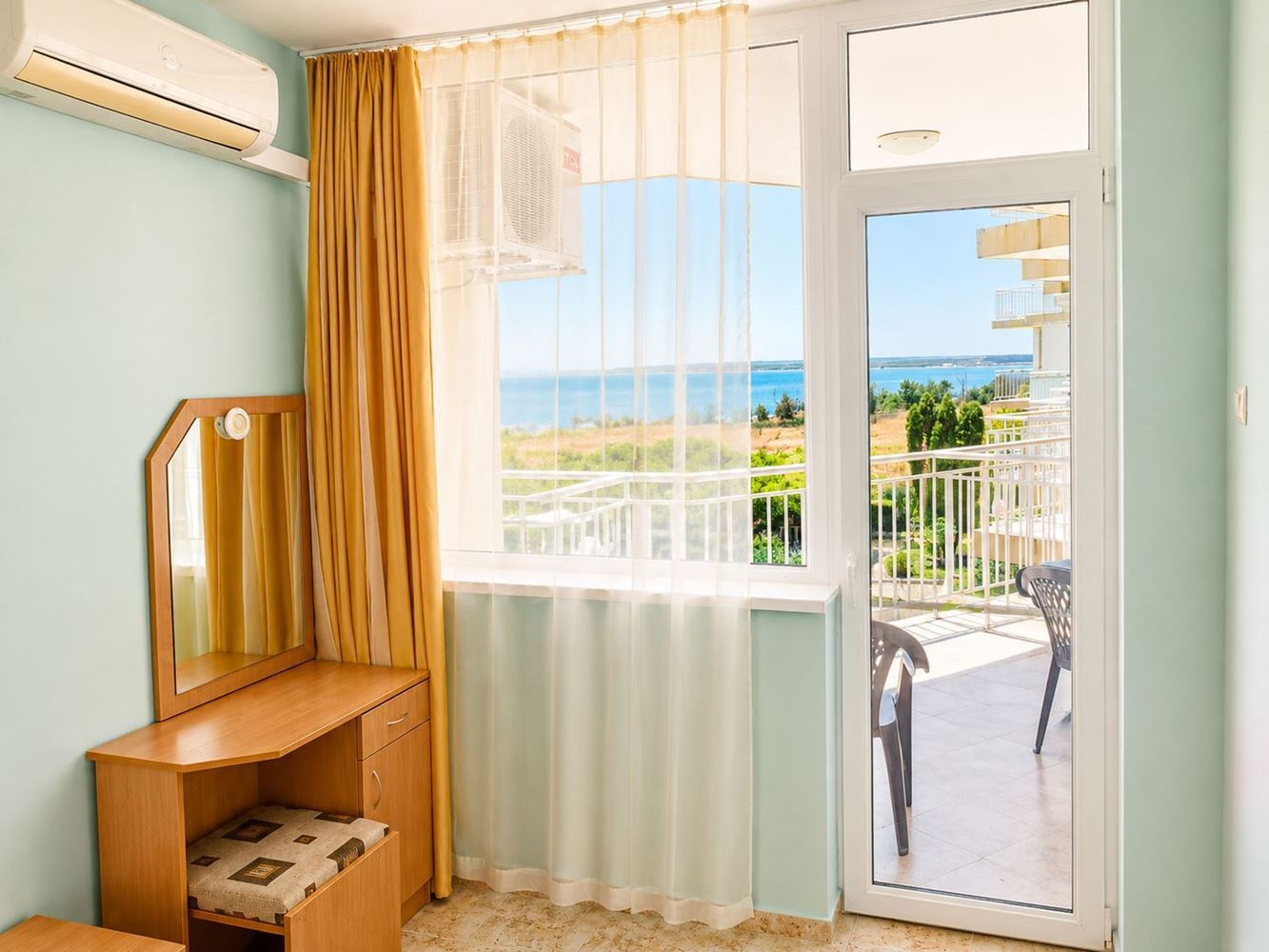 Sea View in Front of Your Window and a Swimming Pool in Front of the Building – Wonderful Apartment in Ravda, Ready to Move In