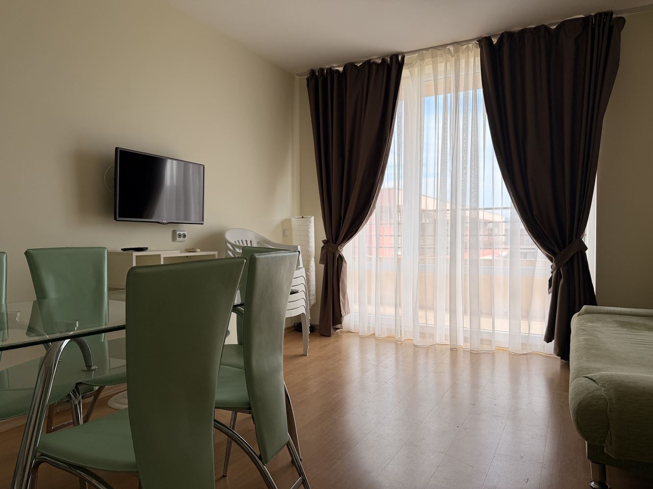 Spacious Apartment with Two Bedrooms in Sunny Beach – Panoramic View and Quiet Location