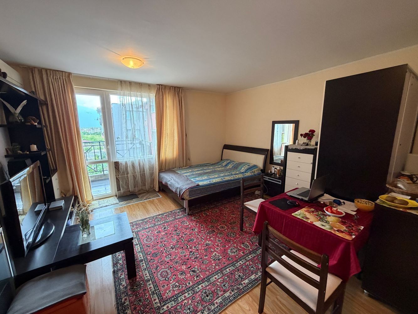 Spacious fully furnished studio in Cherno More district, Nessebar