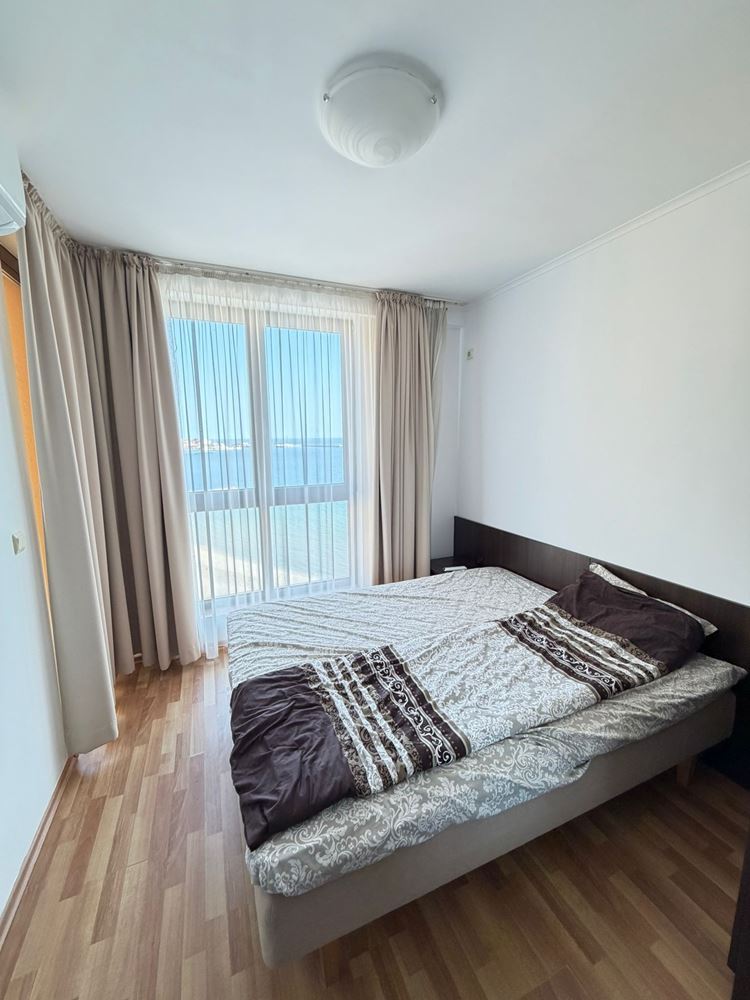 Three-room Apartment with Direct Sea Views on the First Line in Nessebar