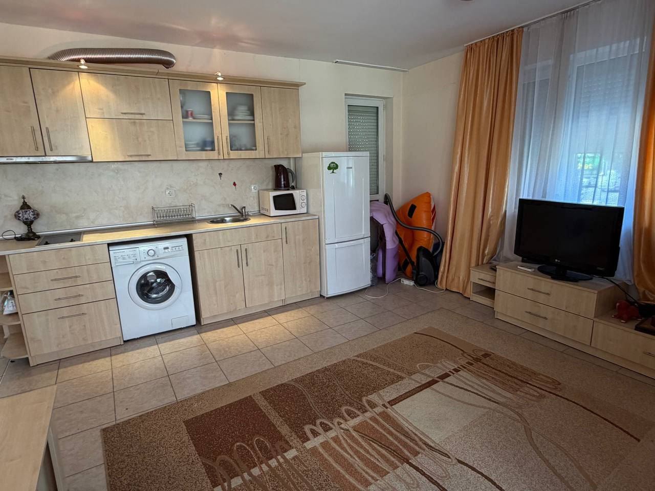 Spacious Two-Bedroom Apartment 200 m from the Beach in Sunny Beach – with a Low Maintenance Fee