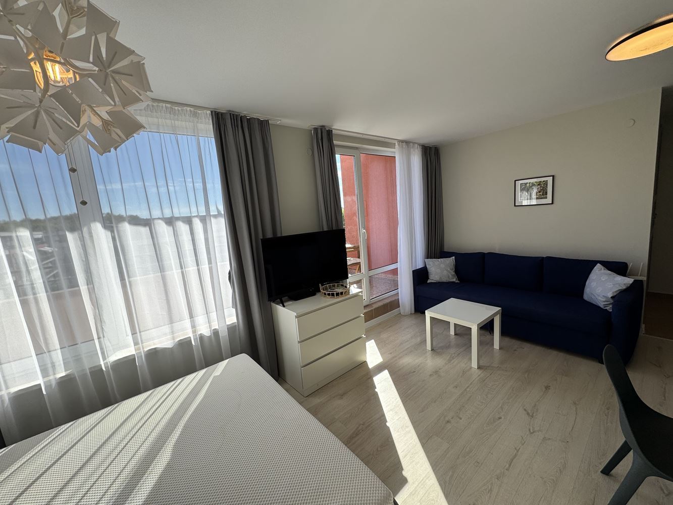 Studio with pool view in a complex with excellent infrastructure in Sunny Beach