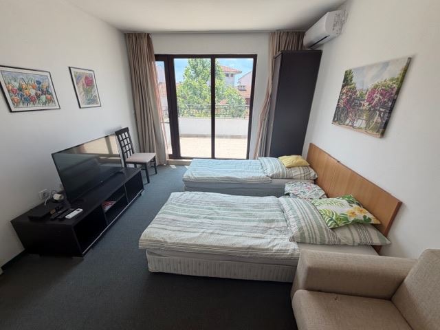 Studio with Sea Panorama on the First Line – Your Holiday Home in Aheloy