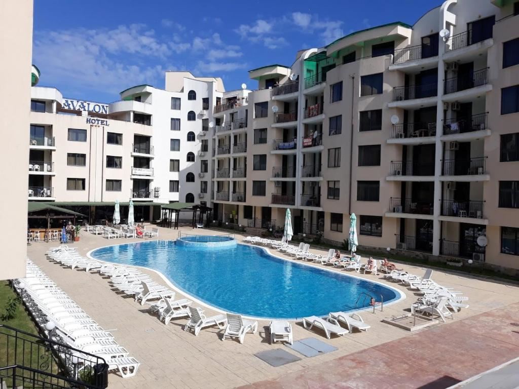 Panoramic studio on the top floor in Sunny Beach – tranquility, space, and a sense of freedom