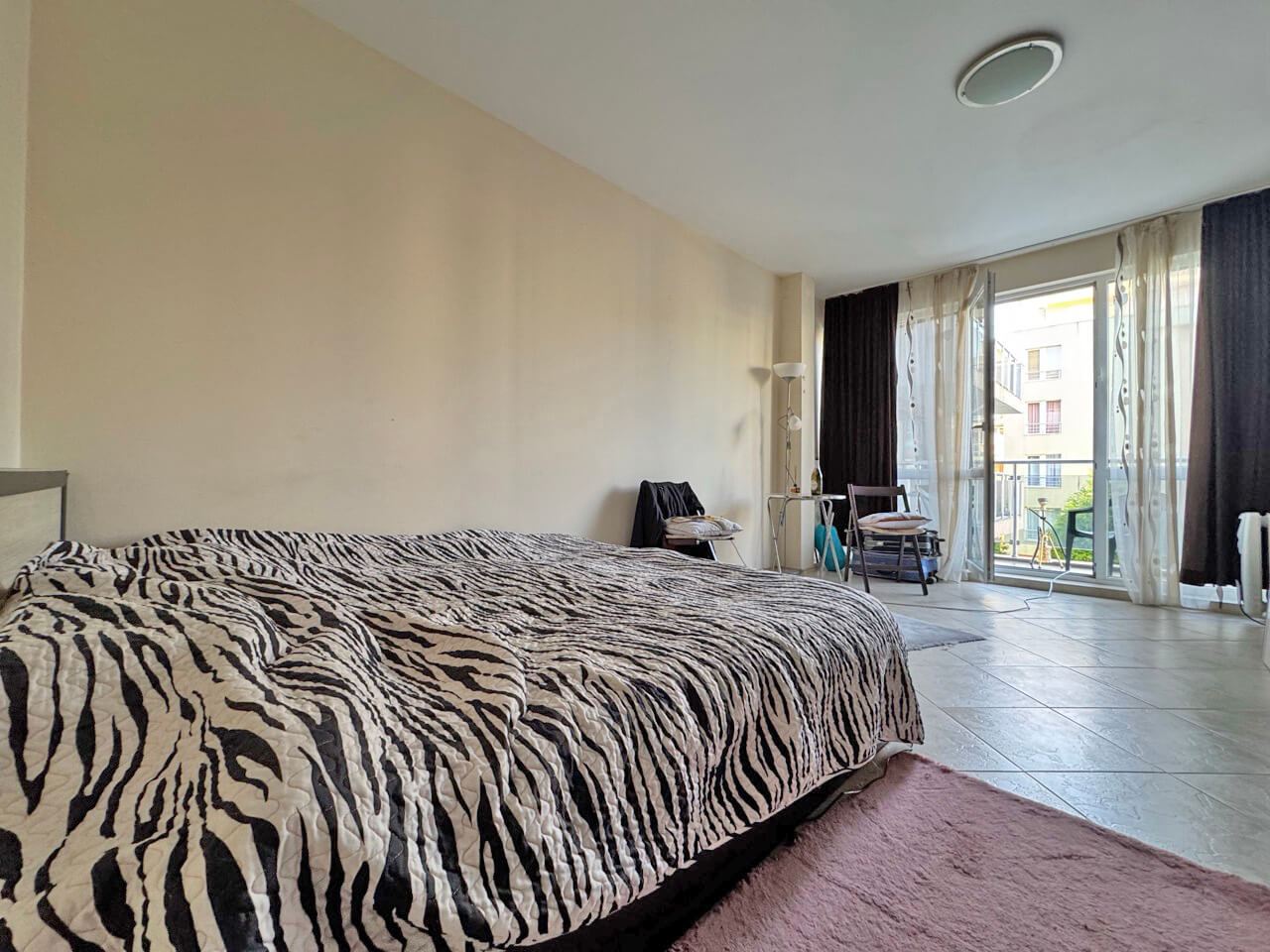 Spacious One-Bedroom Apartment with Low Maintenance Fee in Sunny Beach