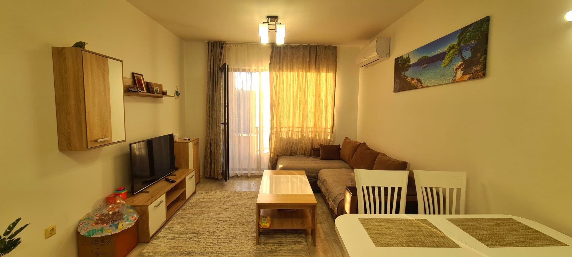 Sozopol: Two-bedroom apartment 200 meters from Kavatsi Beach – fully furnished and ready to move in