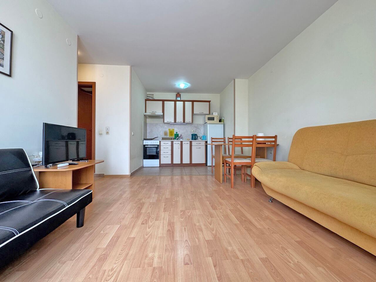 Spacious One-Bedroom Apartment with Pool View in Sunny Beach