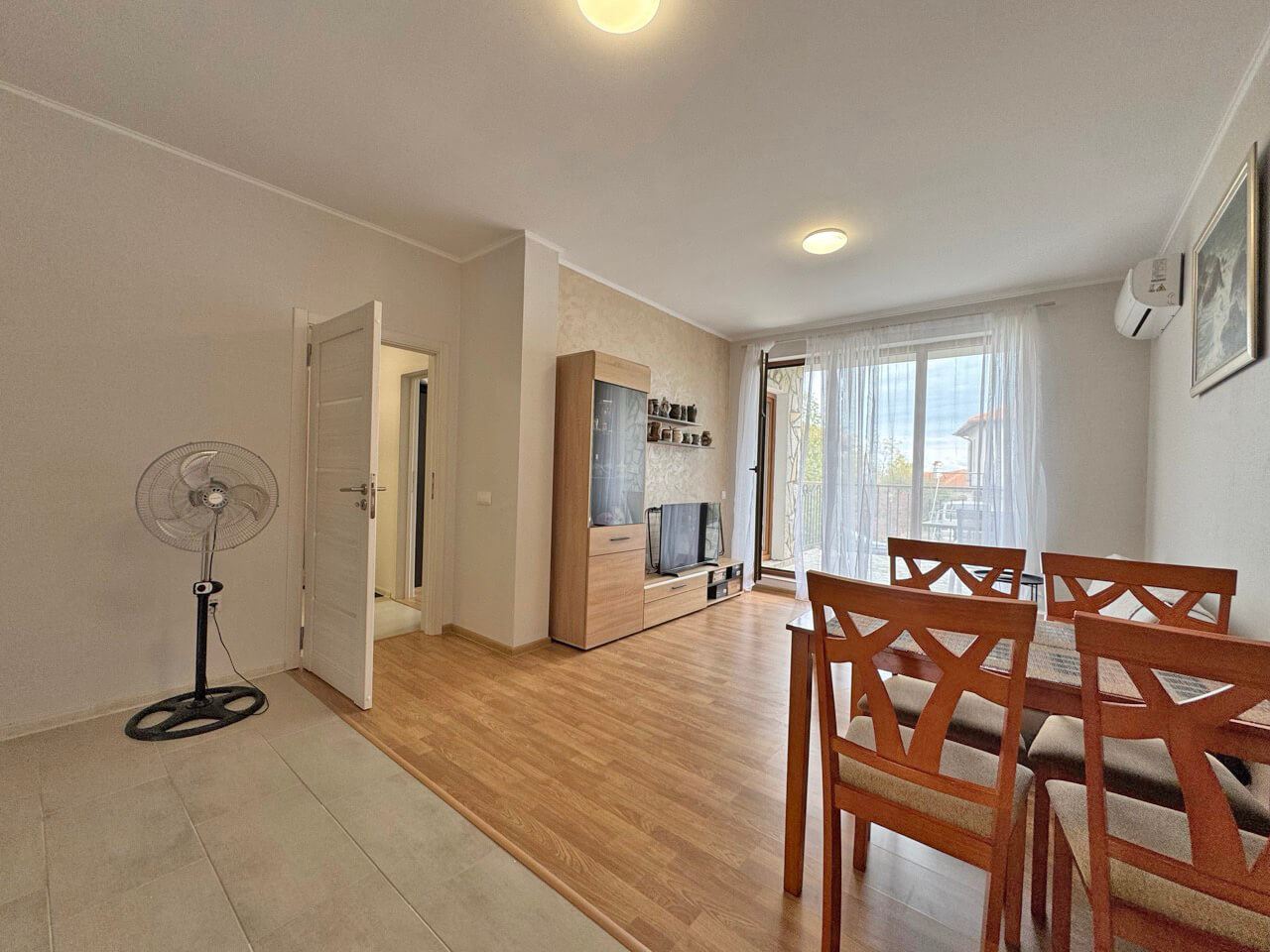 Furnished One-Bedroom Apartment in a New Complex in Aheloy – Peace, Greenery and Comfort by the Sea