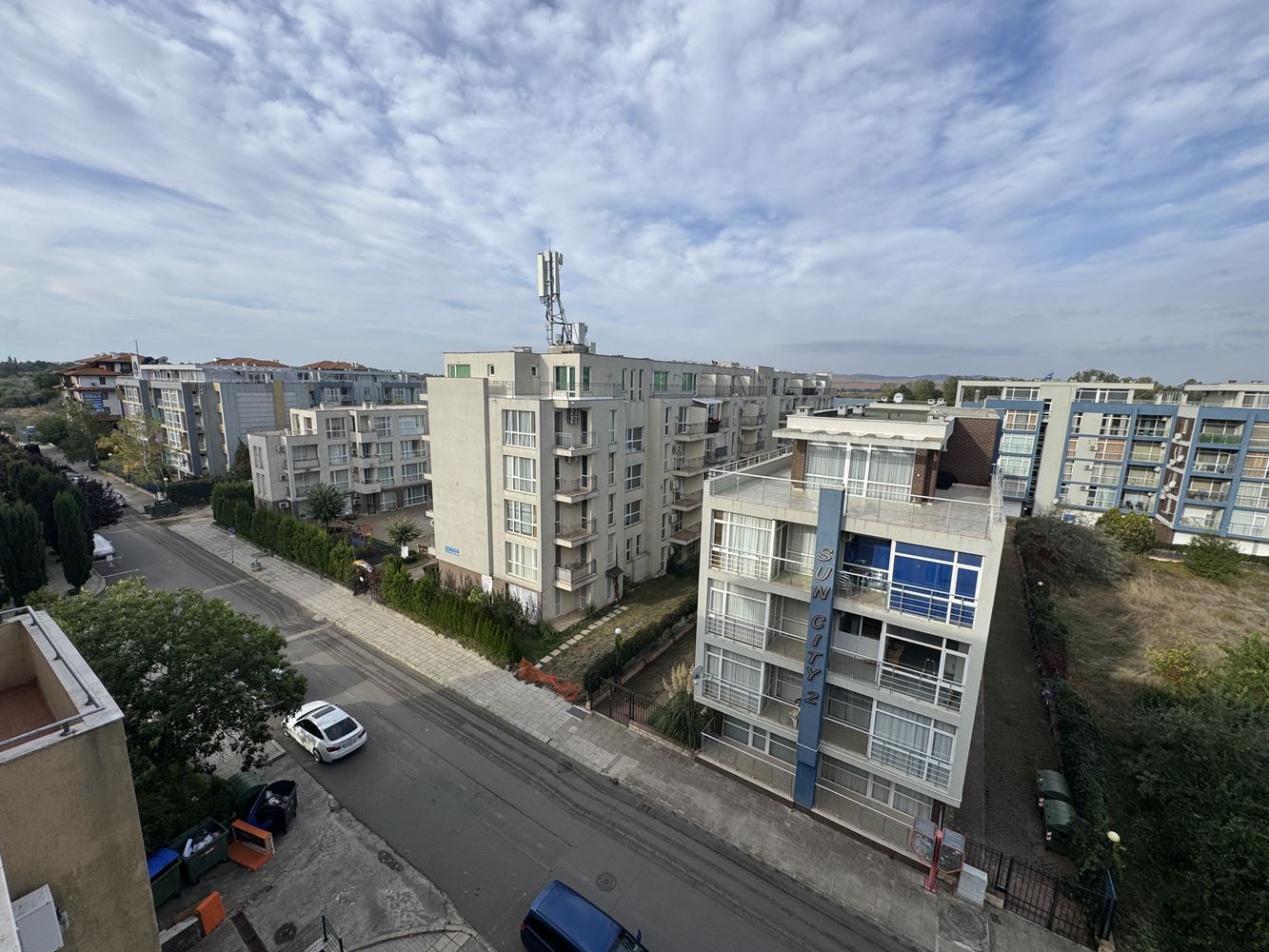 One-bedroom apartment with panoramic views in the heart of Sunny Beach