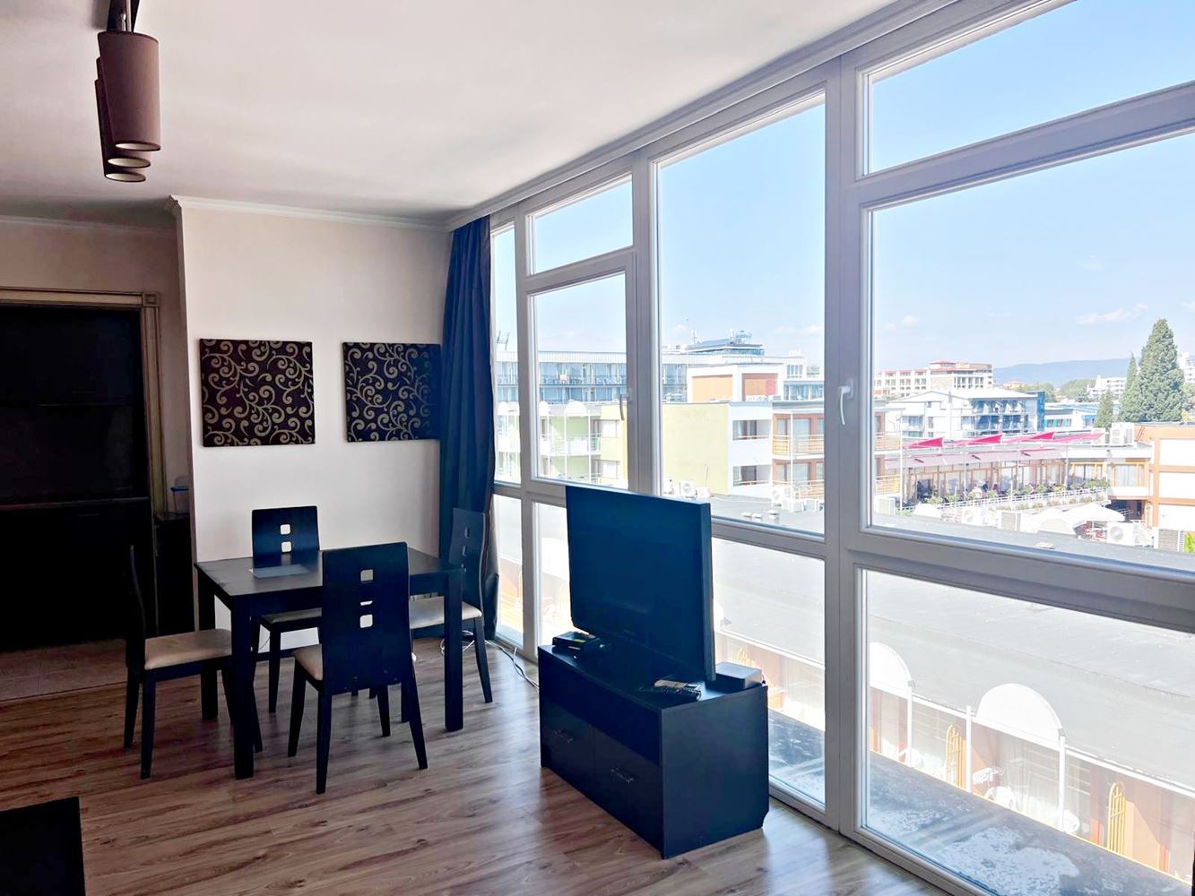 One-Bedroom Apartment with Panoramic Sea View on the First Line – Spacious Apartment in Sunny Beach