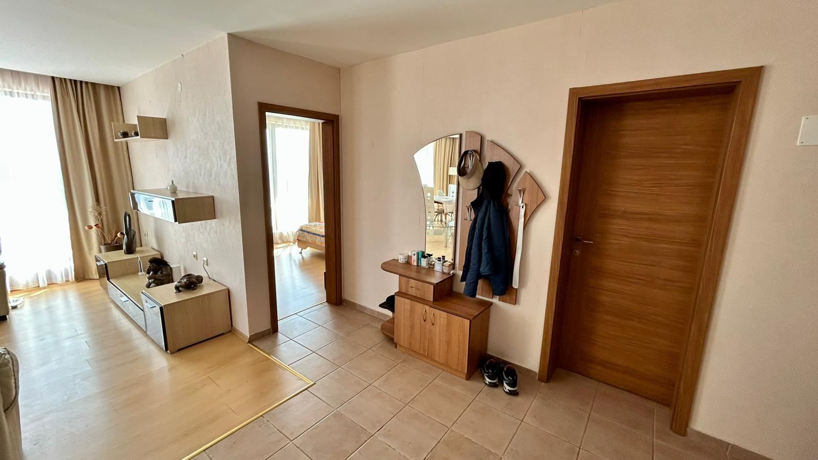 Sveti Vlas – three-bedroom apartment with direct panoramic sea view in a first-line complex