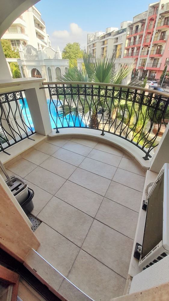 One-Bedroom Apartment with Pool View in a Complex with Impressive Infrastructure in Sunny Beach