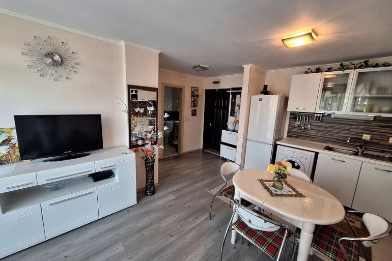 Cozy One-Bedroom Apartment 200 Meters from the Beach in Ravda – Comfort and Tranquility in an Excellent Property by the Sea