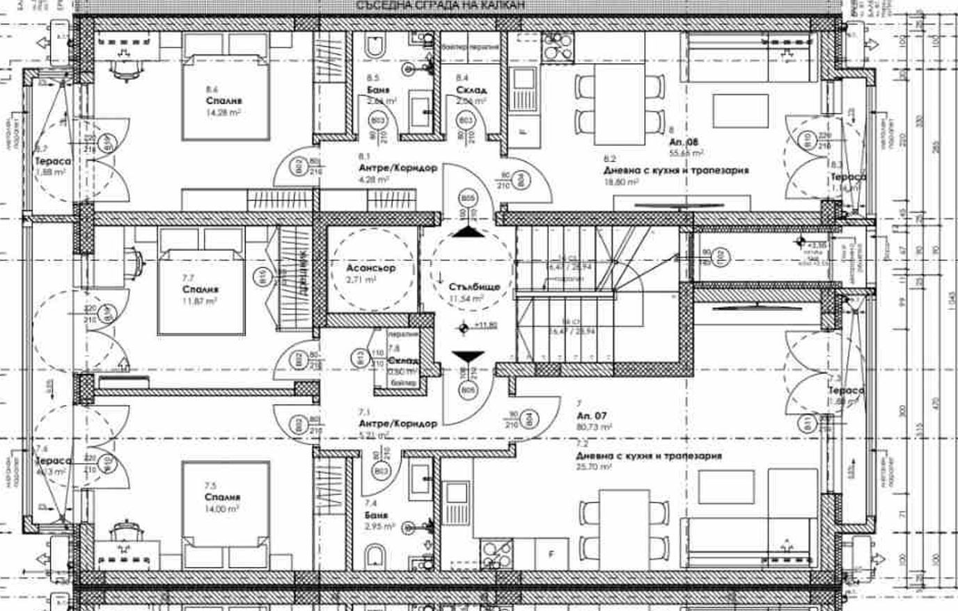 Functional apartment with one bedroom and two terraces in a new building – excellent location in Meden Rudnik, Zone B