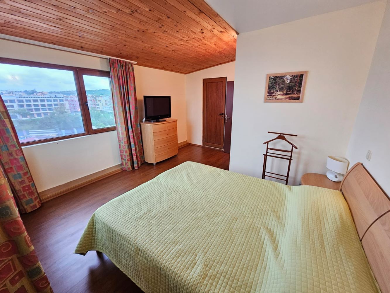 Spacious three-room apartment on the first line of the sea in Sozopol with a unique panoramic terrace