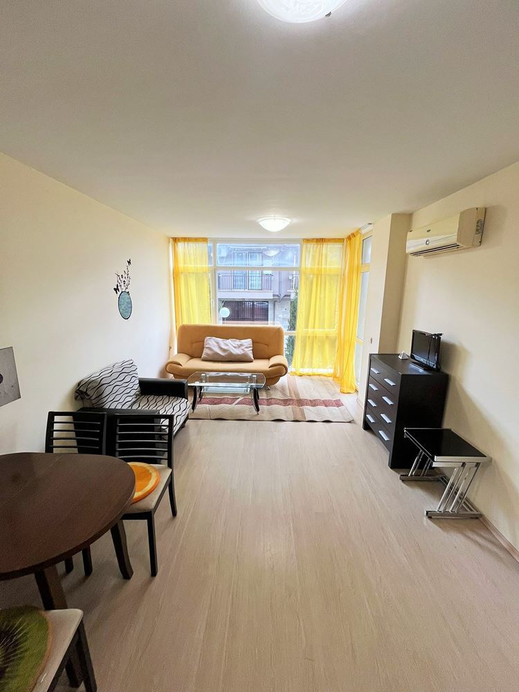 Sunny and spacious one-bedroom apartment in Sunny Beach – fully furnished with excellent on-site facilities