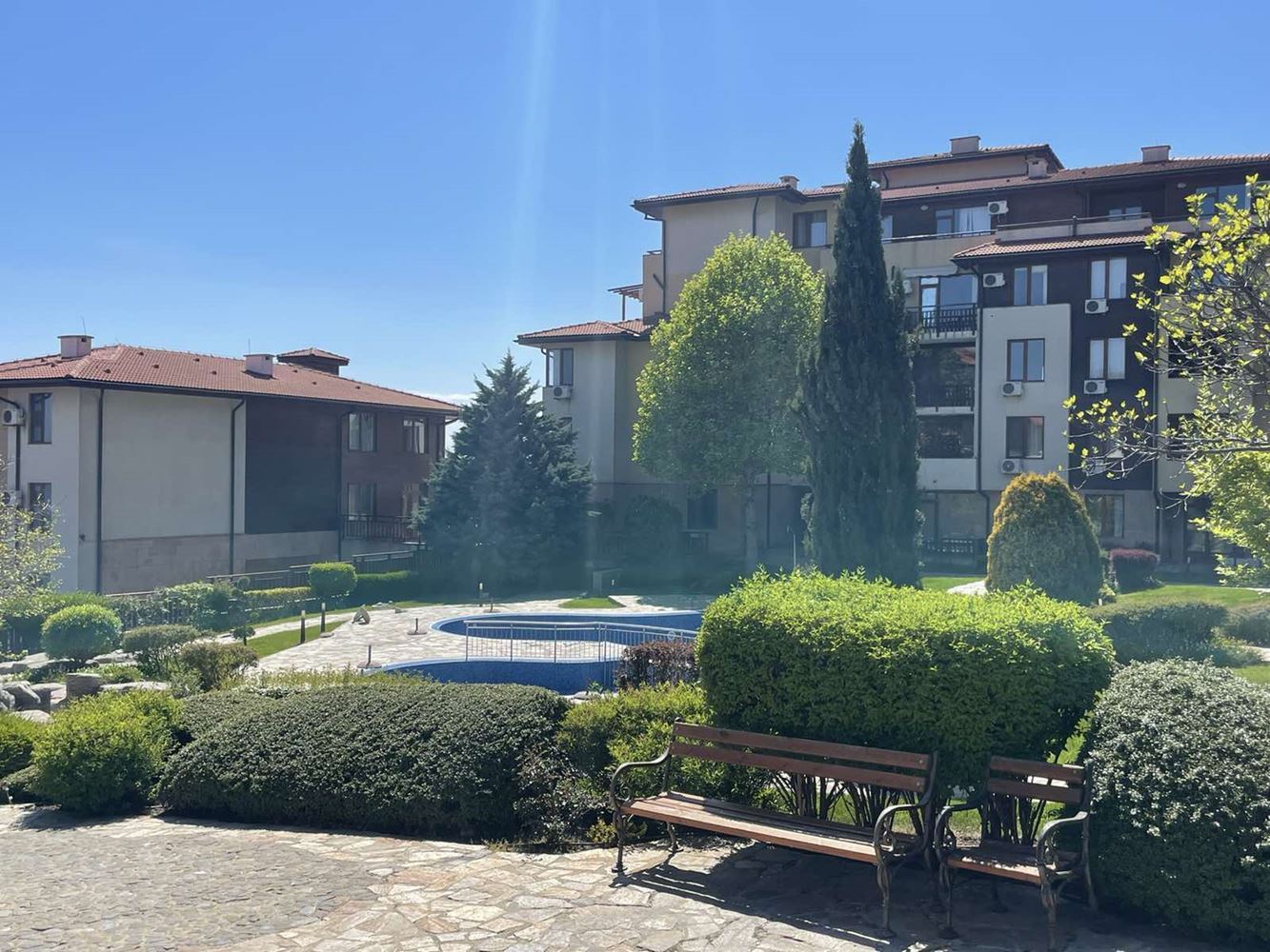 One-Bedroom Apartment on the First Sea Line in Sveti Vlas – Prestigious Complex with Excellent Infrastructure
