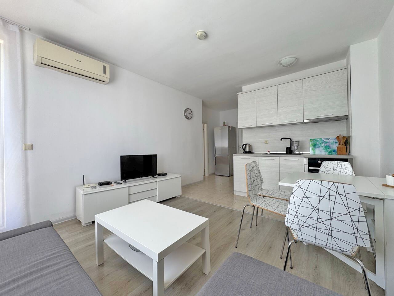 One-Bedroom Apartment in a Quiet and Green Complex in Sunny Beach