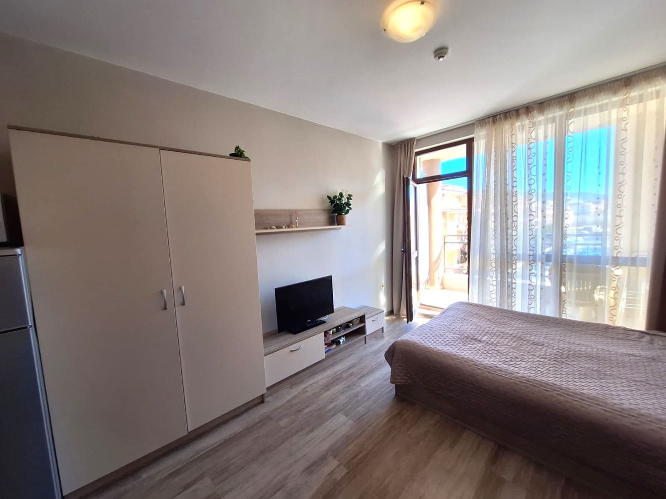 Cozy studio 200 meters from the beach in Sveti Vlas – fully furnished and ready to move in