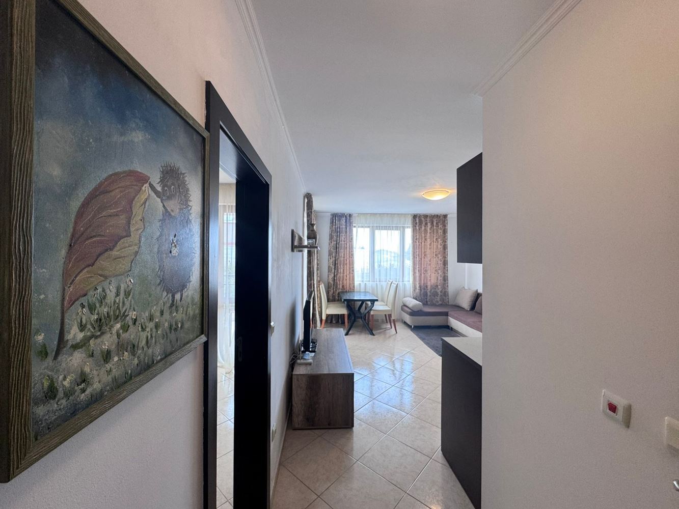 One-Bedroom Apartment in a Gated Complex in Aheloy – Fully Furnished and Ready to Move In