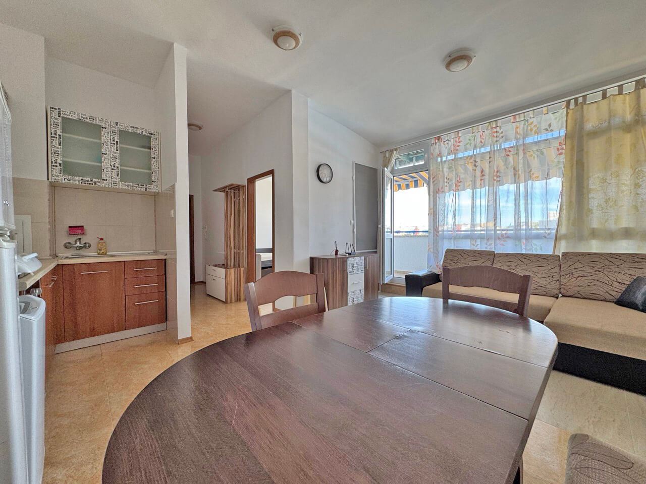 Cozy One-Bedroom Apartment with Pool View in Sunny Beach