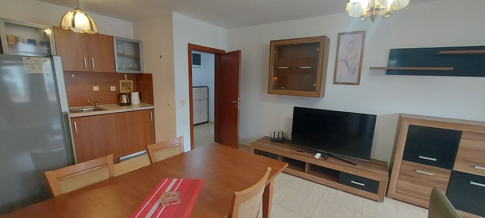 Spacious apartment with sea panorama in Sveti Vlas – comfort, greenery, and a prestigious location