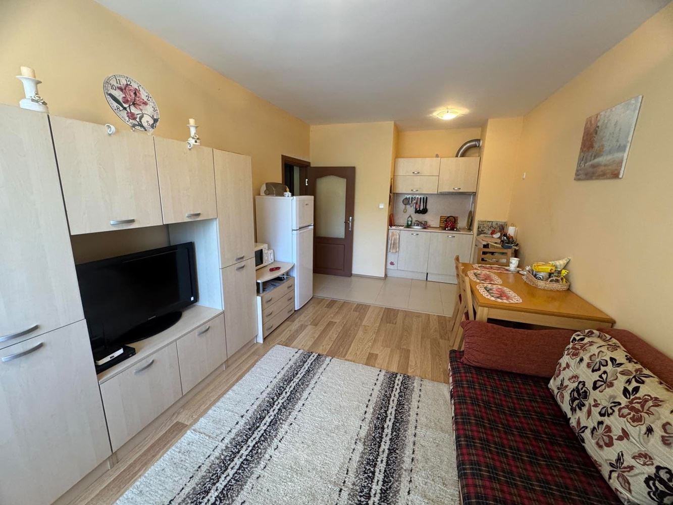 One-bedroom apartment in the Old Town of Pomorie – fully furnished, in a residential building and ready to move in