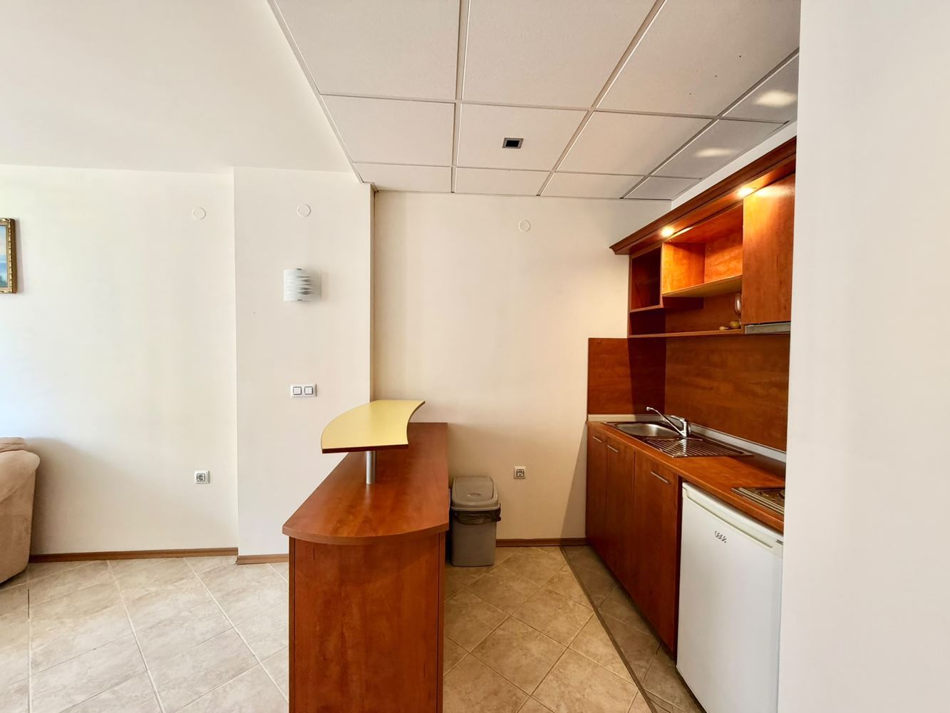 Spacious One-Bedroom Apartment with Sea View on the Second Line in Sunny Beach