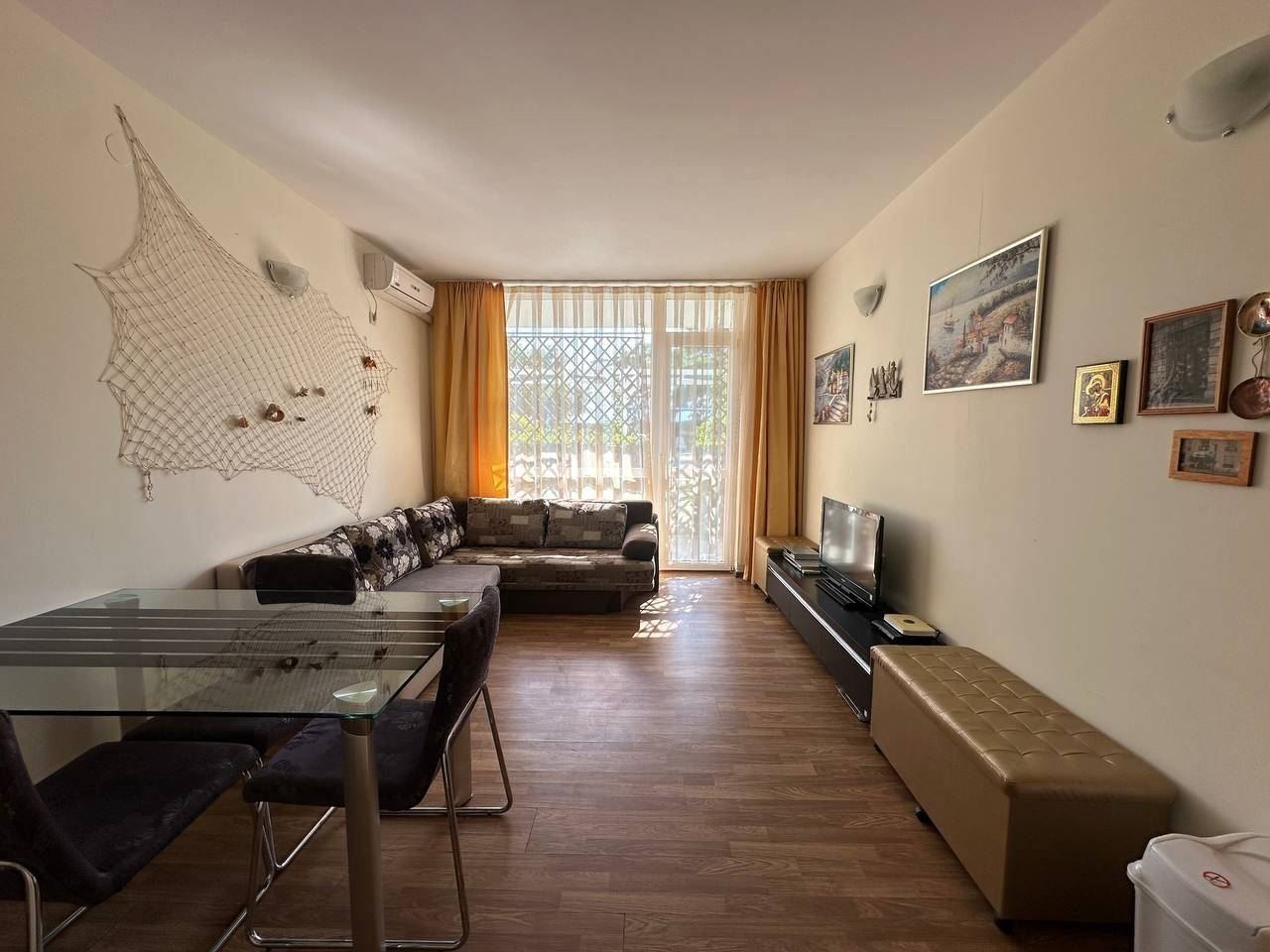 Cozy One-Bedroom Apartment in Ravda with Direct Access to the Pool Area