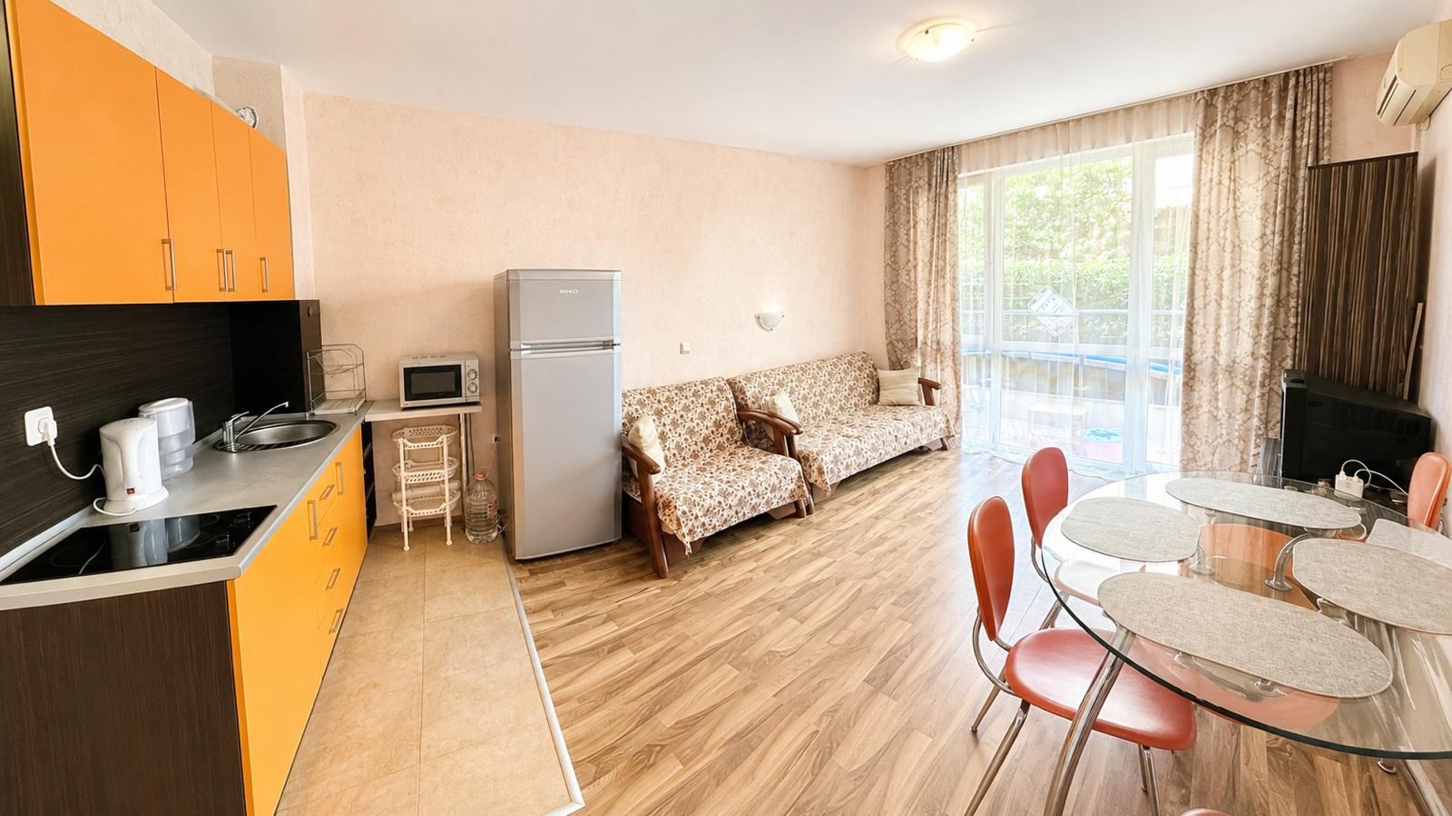 Spacious Studio in Sveti Vlas – Fully Furnished, with Act 16 and an Excellent Location