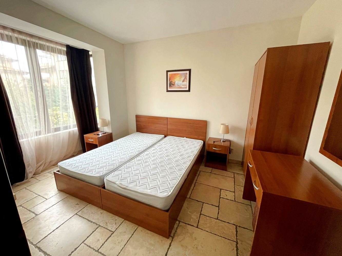 Spacious Furnished Two-Bedroom Apartment with Sea View near Balchik – Comfort Surrounded by Nature and the Golf Riviera