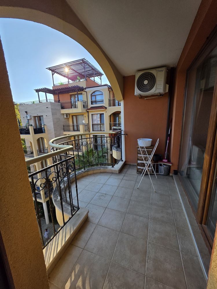 Wonderful one-bedroom apartment in a complex in Sunny Beach – pool view; style and comfort