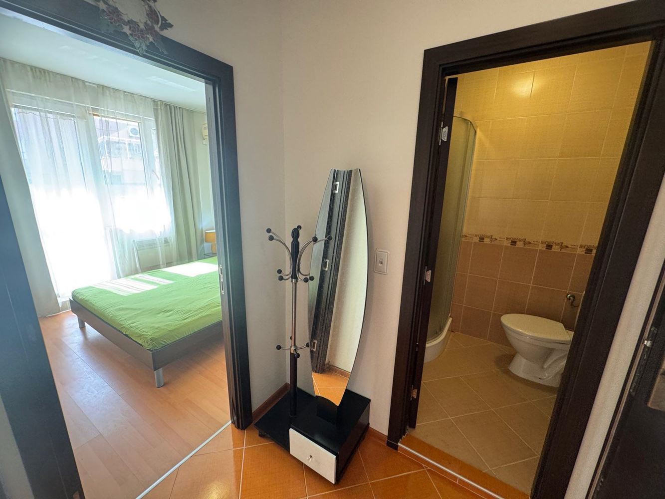 Ground-floor one-bedroom apartment in the Old Town of Pomorie – close to the sea