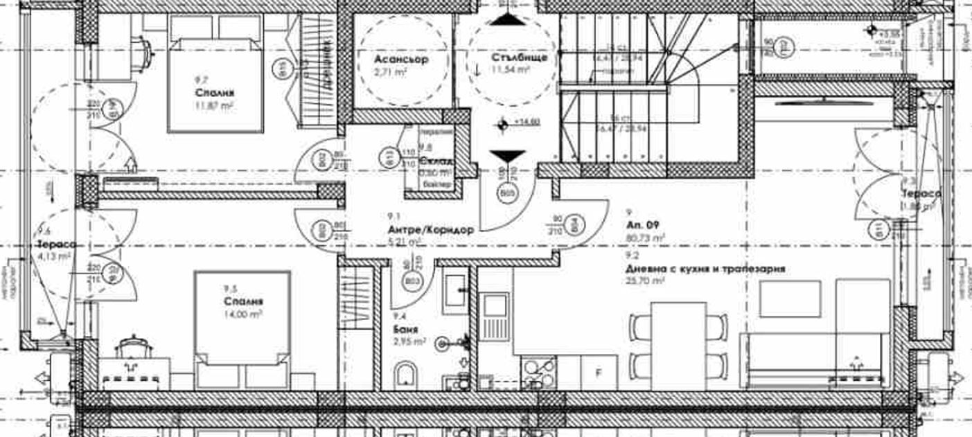 Home with character and perspective – apartment with two bedrooms in a modern building in Meden Rudnik, Zone B