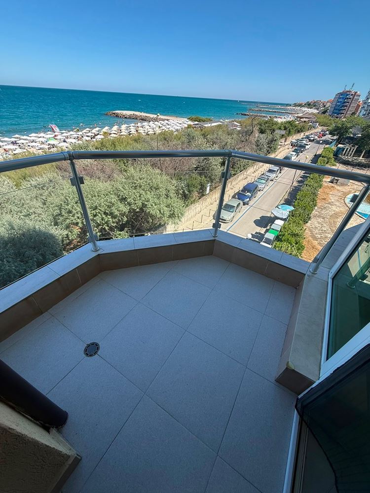 Front Sea View – Spacious One-Bedroom Apartment on the First Line in Pomorie