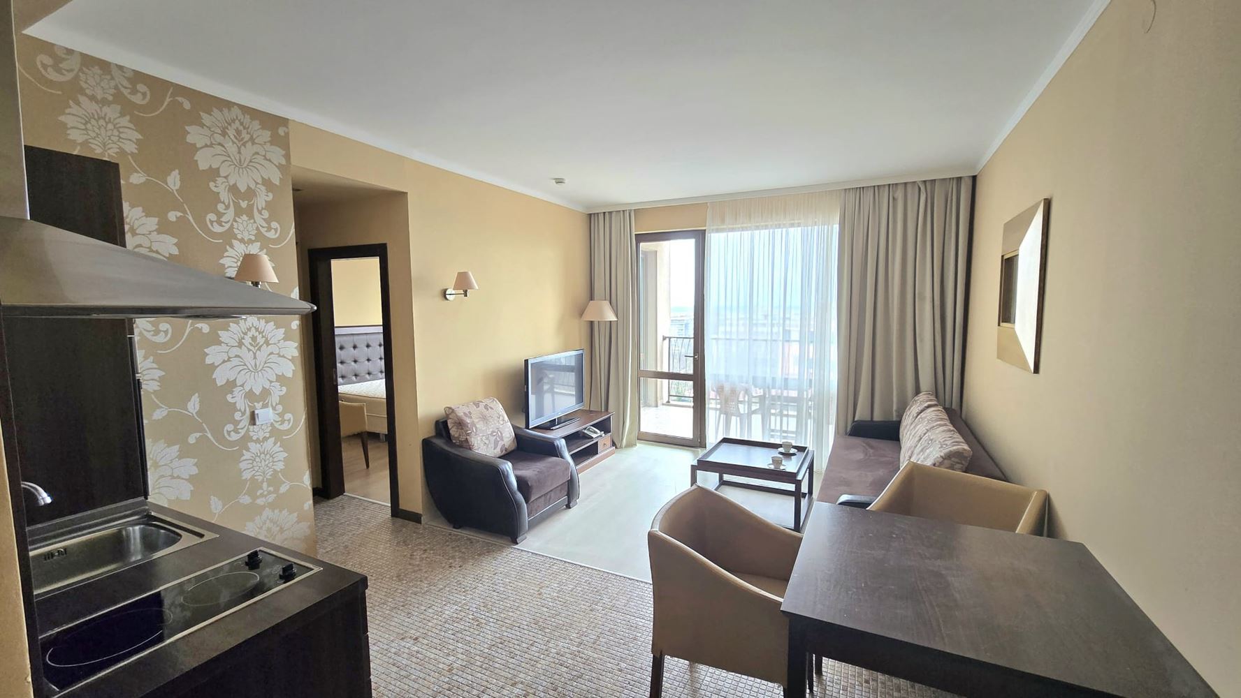 Elegant One-Bedroom Apartment in a Luxury Complex with Premium Amenities in Sunny Beach