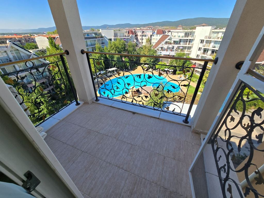 Sunny Beach - Fully Furnished Apartment with Two Balconies and Impressive SPA Infrastructure