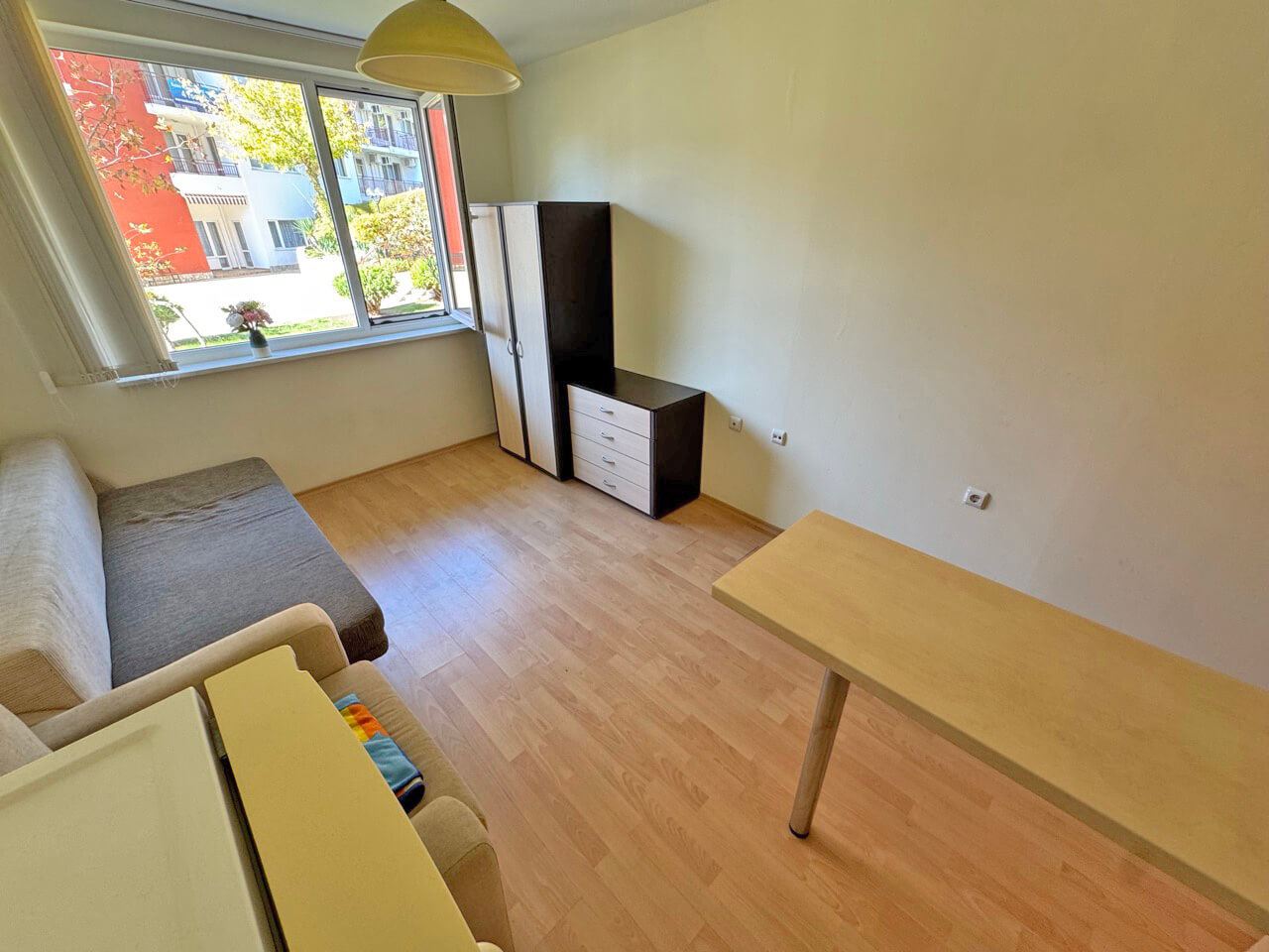 Charming Studio on the First Line in Sveti Vlas – An Impressive Complex with Numerous Swimming Pools and Other Amenities