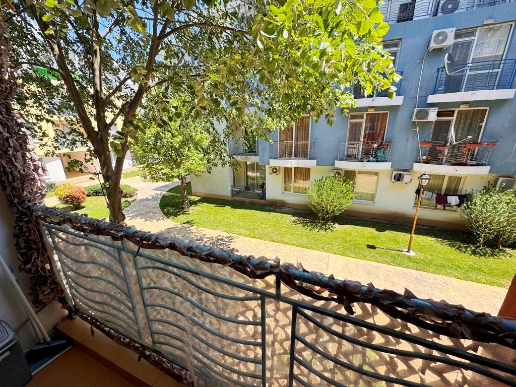 Stylish fully furnished two-bedroom apartment in Sunny Beach resort in a complex with excellent amenities
