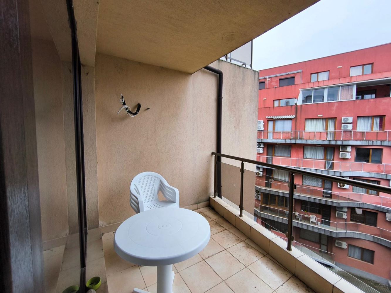 Spacious and bright studio in Pomorie – central location, low expenses and excellent investment