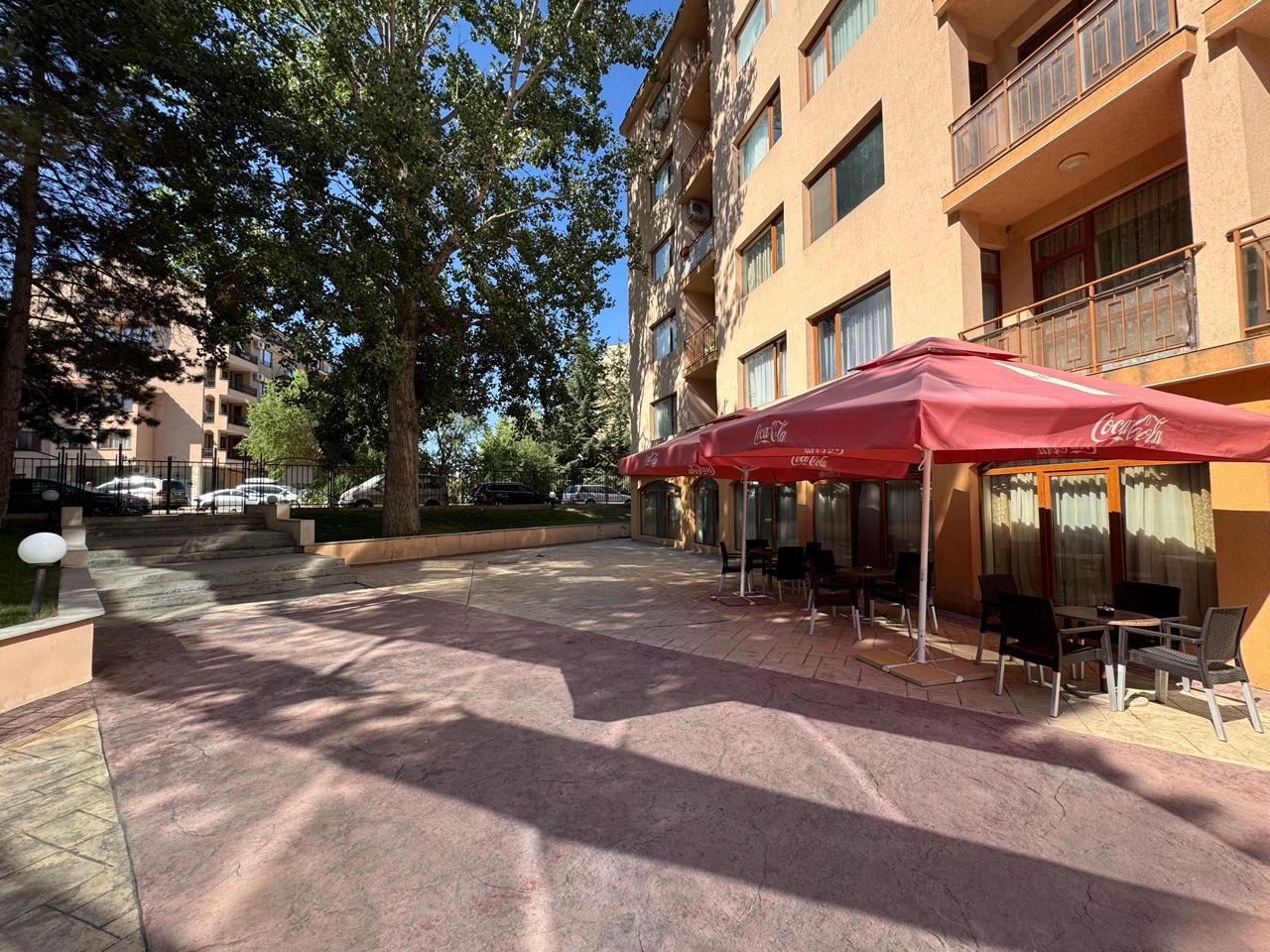 One-Bedroom Apartment with Pool View – Only 300 m from the Sea in Sunny Beach