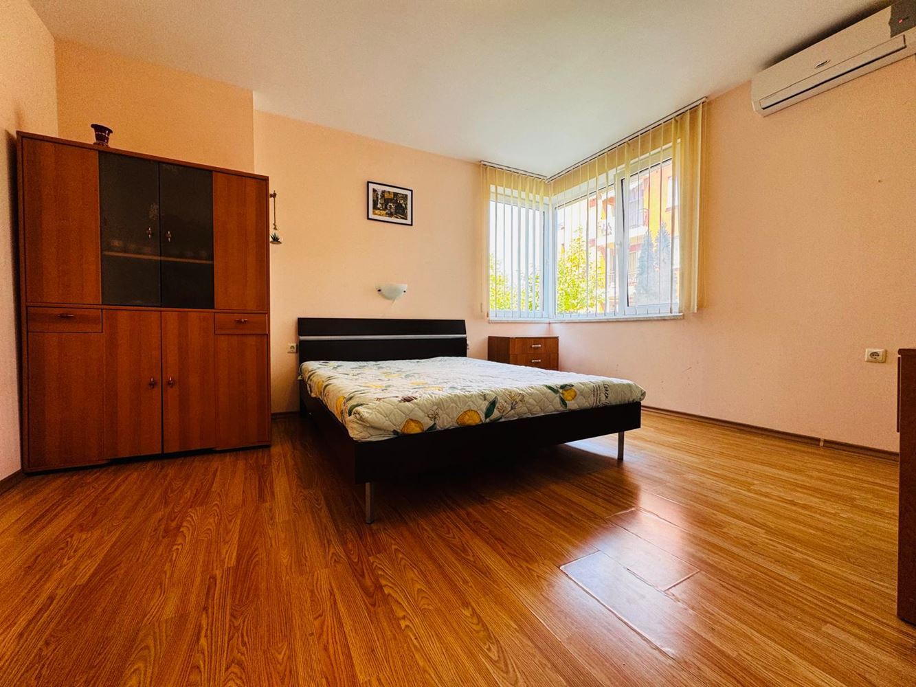 Cozy Three-room Apartment on the Ground Floor in Sunny Beach – Excellent Investment Near the Aquapark and the Sea