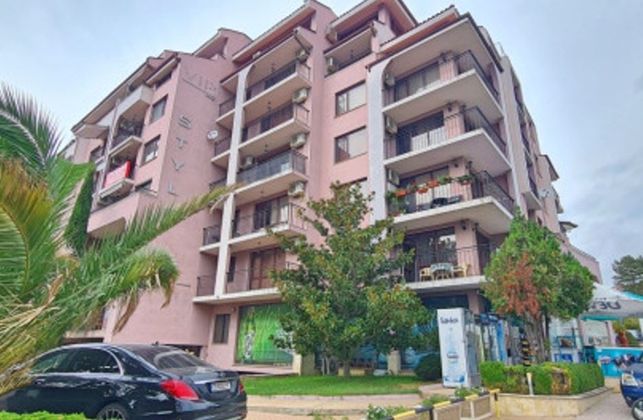 Spacious Furnished Studio in Sunny Beach – Only 300 Meters from the Beach