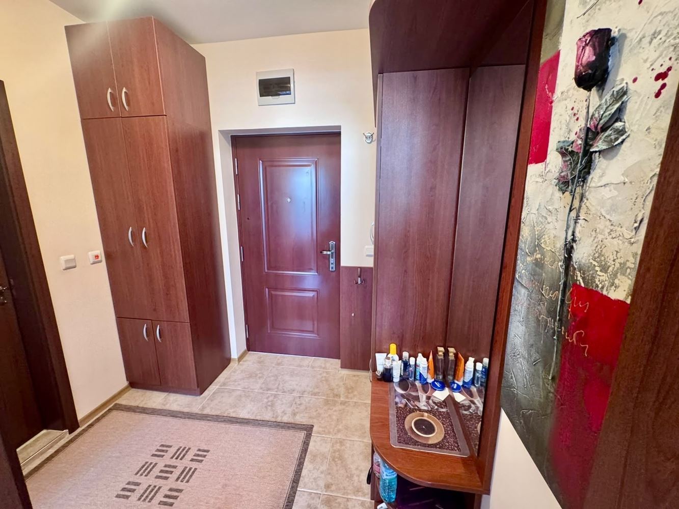 Comfortable One-Bedroom Apartment with a Spacious Terrace and Pool View in a Luxury Complex in Nessebar
