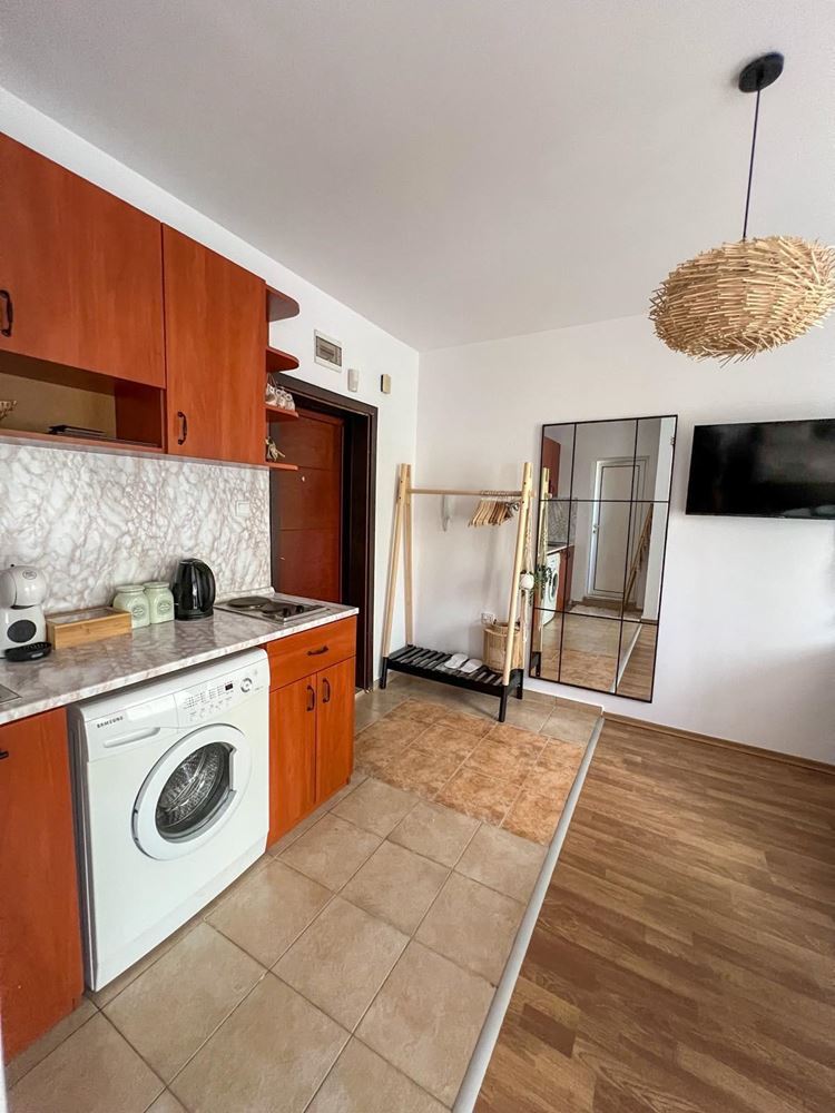 Cozy studio in Ravda with a low maintenance fee – residential building with a swimming pool