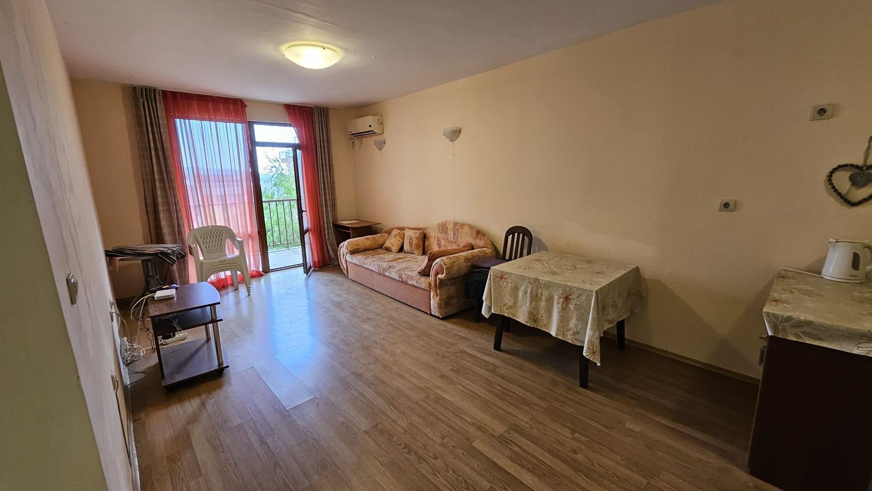 Spacious Two-Bedroom Apartment in Primorsko – Comfort, Tranquility and Low Maintenance Fee
