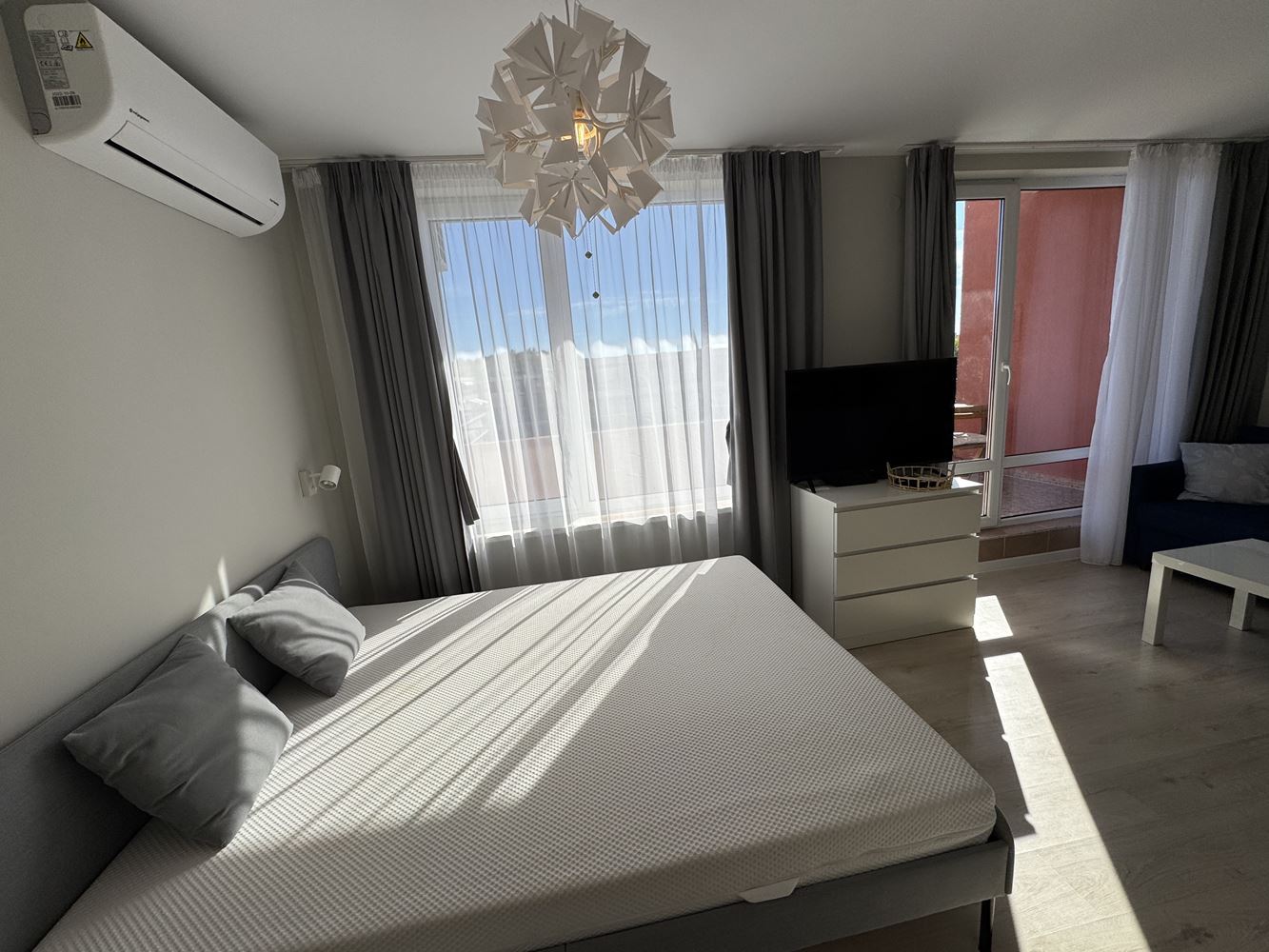 Studio with pool view in a complex with excellent infrastructure in Sunny Beach