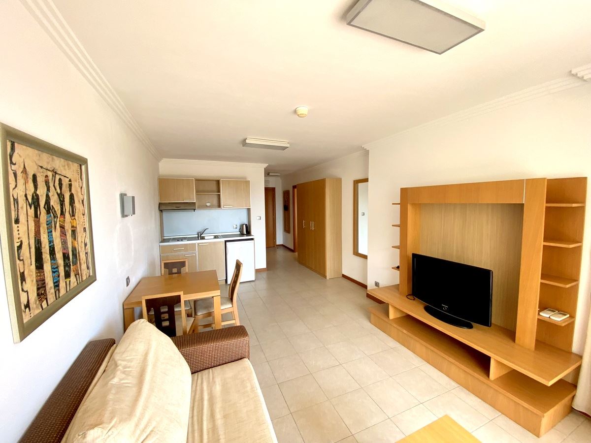 One-bedroom apartment on the first sea line in Ravda – luxury, nature, and impressive pool view